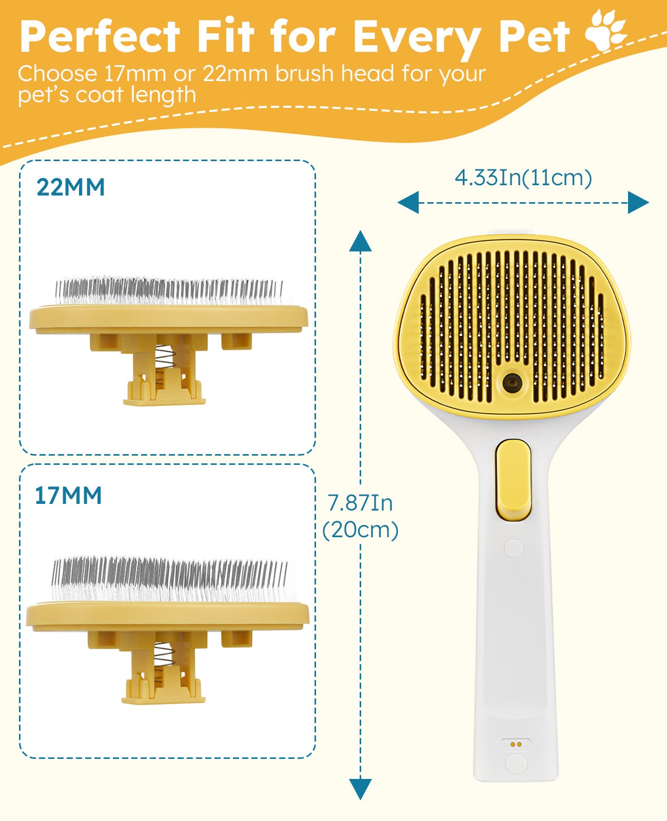 Furgo Misty Pet Steam Brush