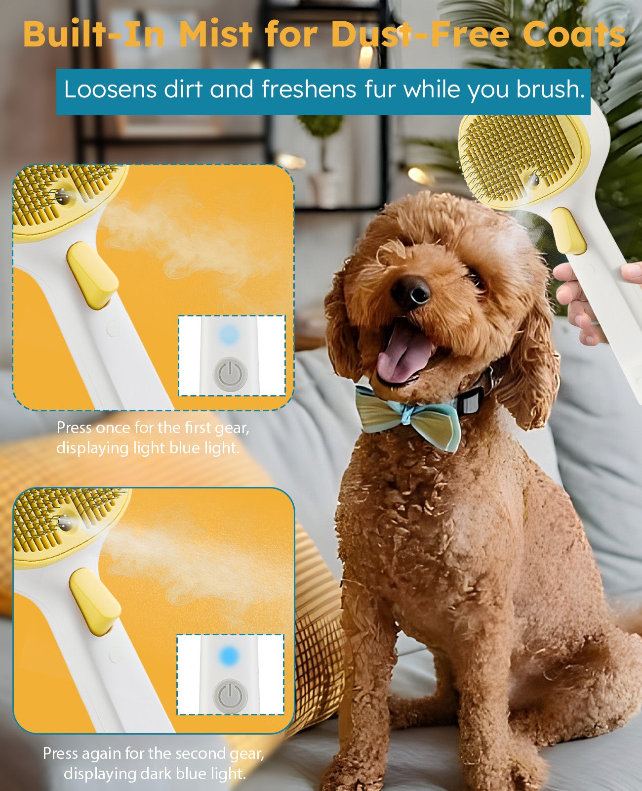 Furgo Misty Pet Steam Brush