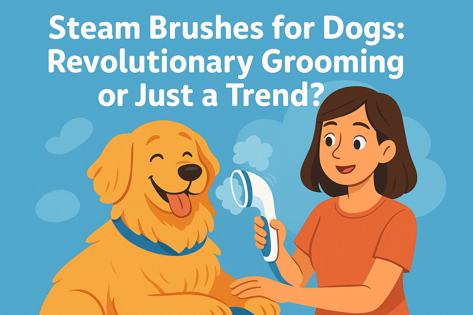 Steam Brushes for Dogs: Revolutionary Grooming or Just a Trend?