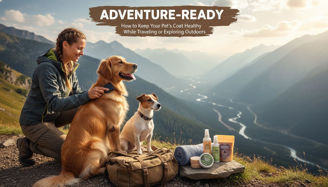 Adventure-Ready: How to Keep Your Pet’s Coat Healthy While Traveling or Exploring Outdoors