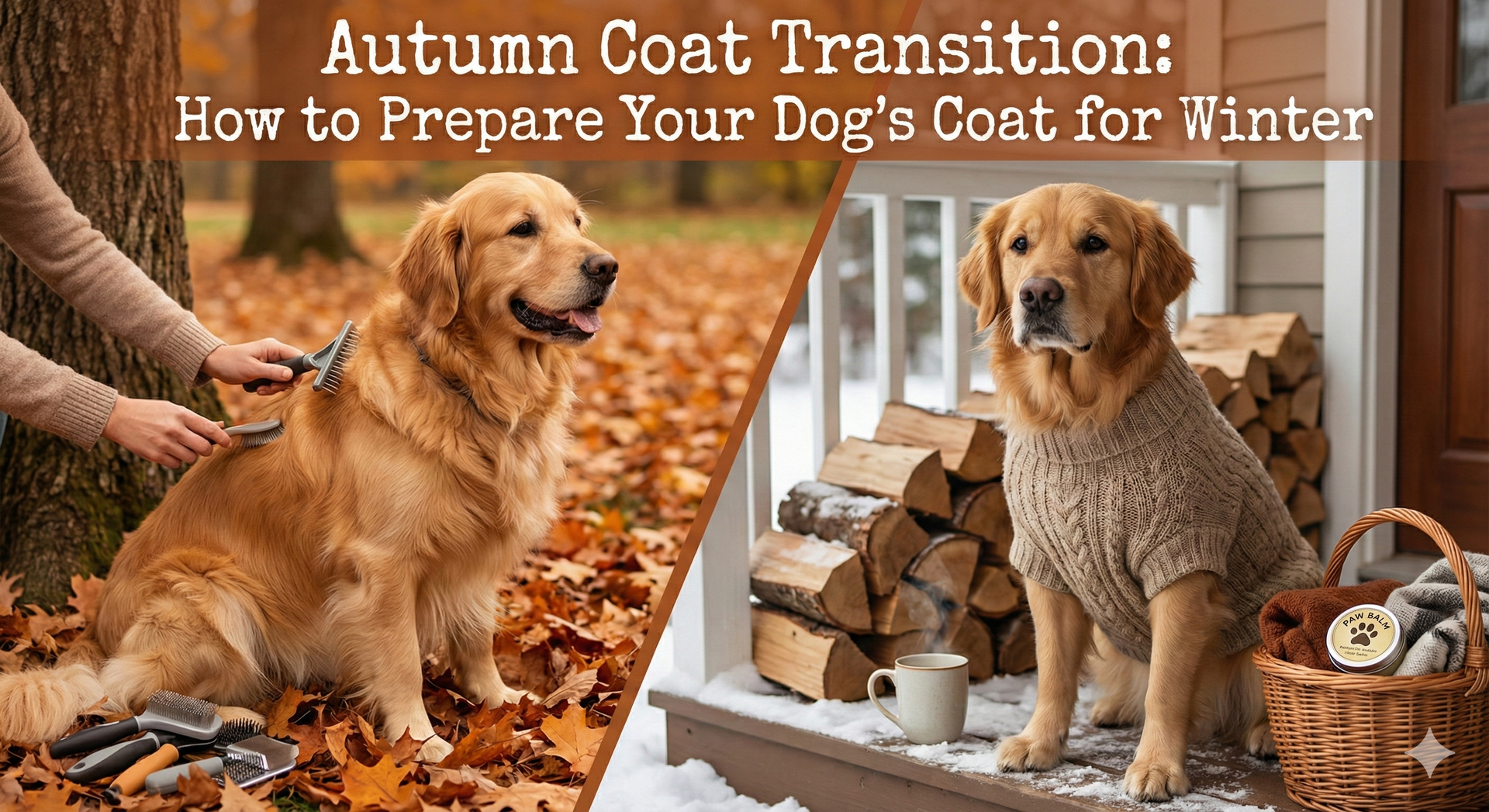 Autumn Coat Transition: How to Prepare Your Dog’s Coat for Winter