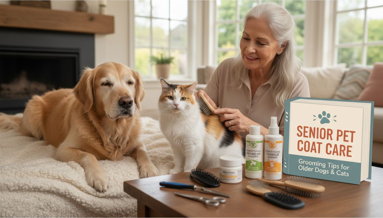 Senior Pet Coat Care: Grooming Tips for Older Dogs &amp; Cats