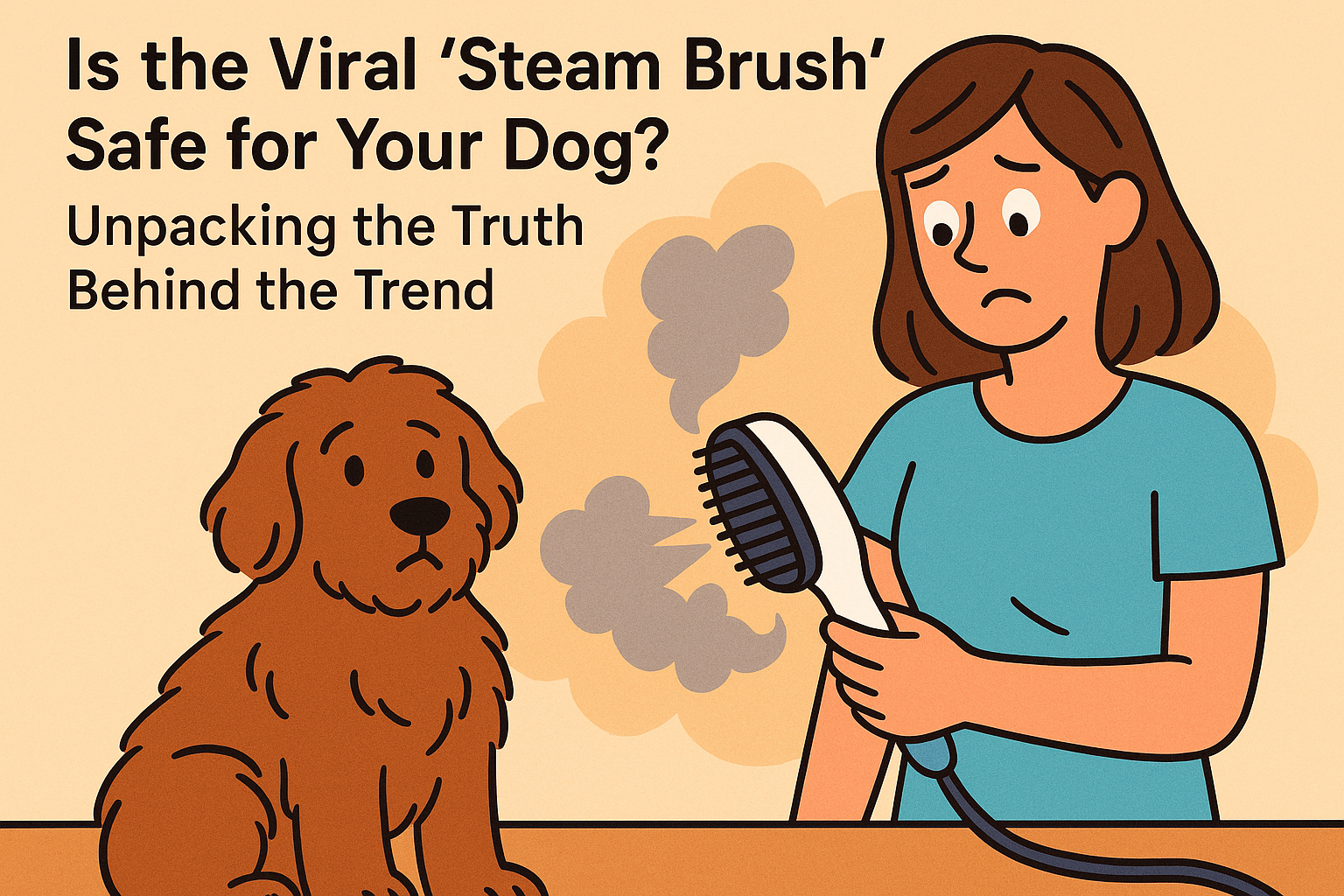 Is the Viral 'Steam Brush' Safe for Your Dog? Unpacking the Truth Behind the Trend