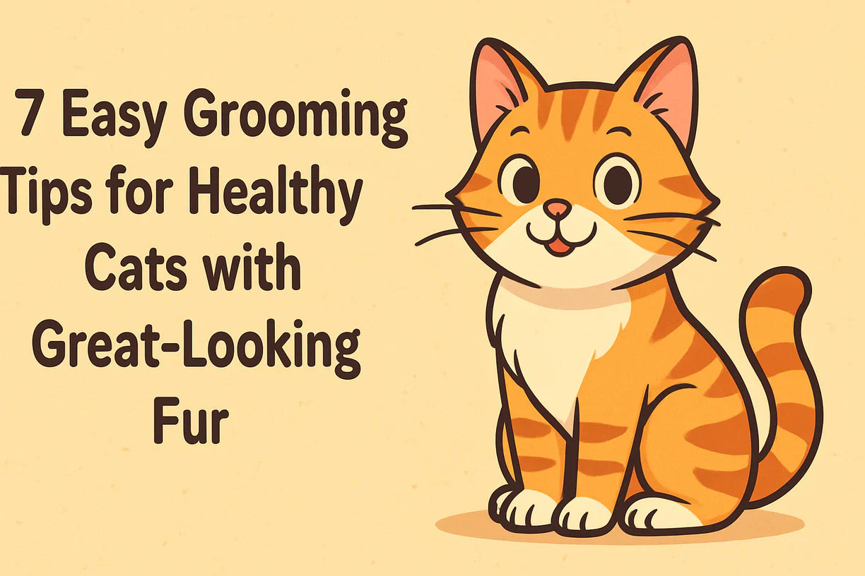 🐱 7 Easy Grooming Tips for Healthy Cats with Great-Looking Fur