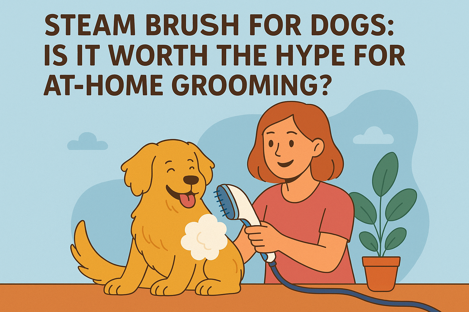 Steam Brush for Dogs: Is It Worth the Hype for At-Home Grooming?