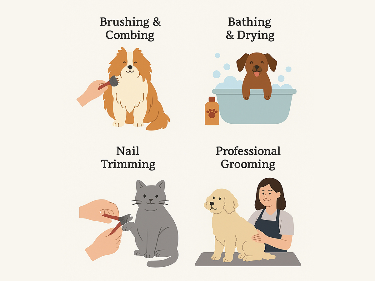 The Complete Guide to Pet Grooming: From At-Home Care to Pro Services