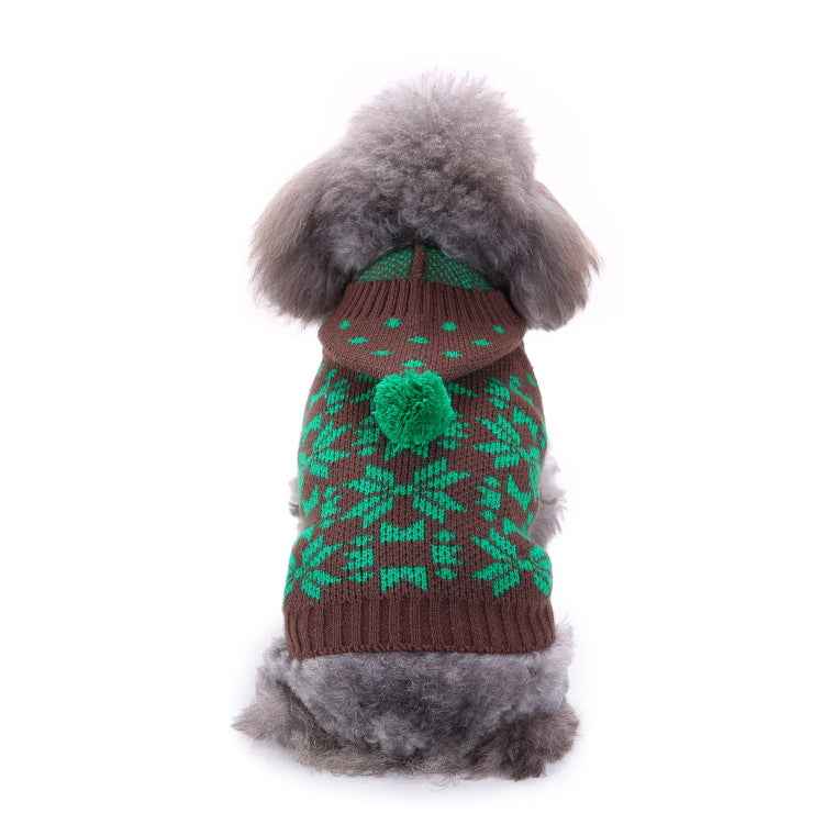 Christmas snowflake reindeer sweater