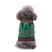 Christmas snowflake reindeer sweater