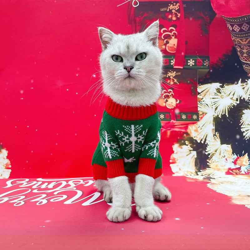 Christmas Sweater- Green Backpack