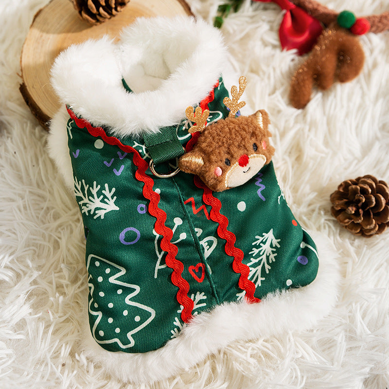 Green pet fleece