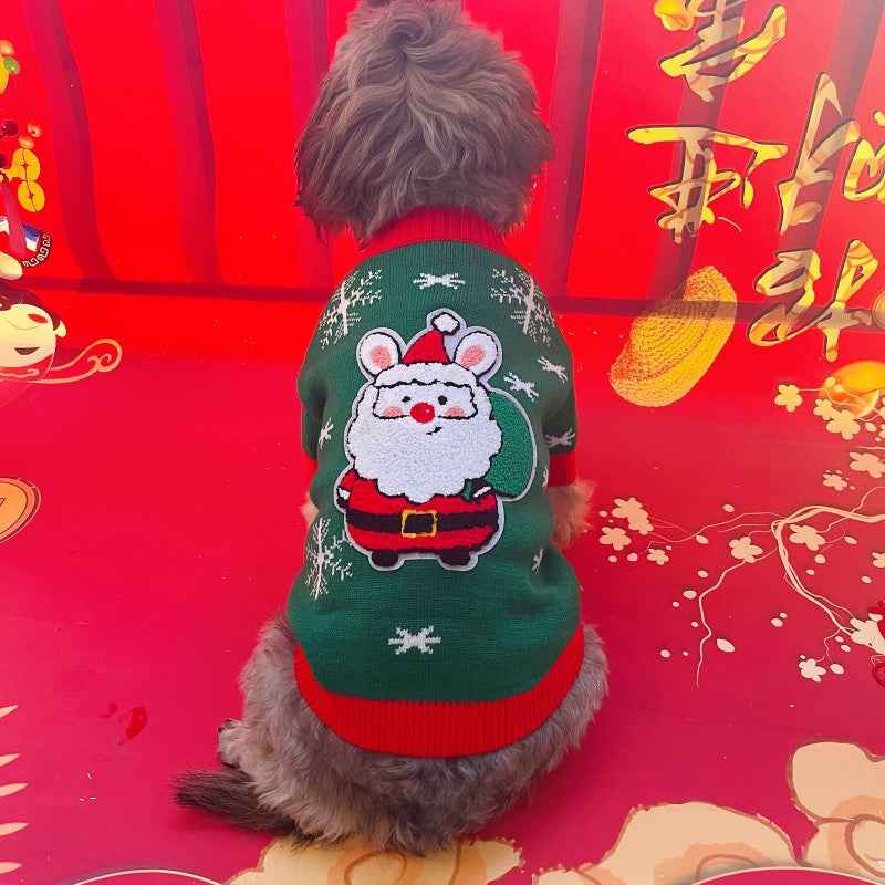 Christmas Sweater- Green Backpack
