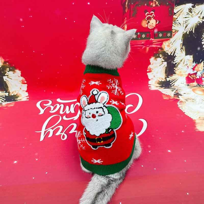 Christmas Sweater- Green Backpack