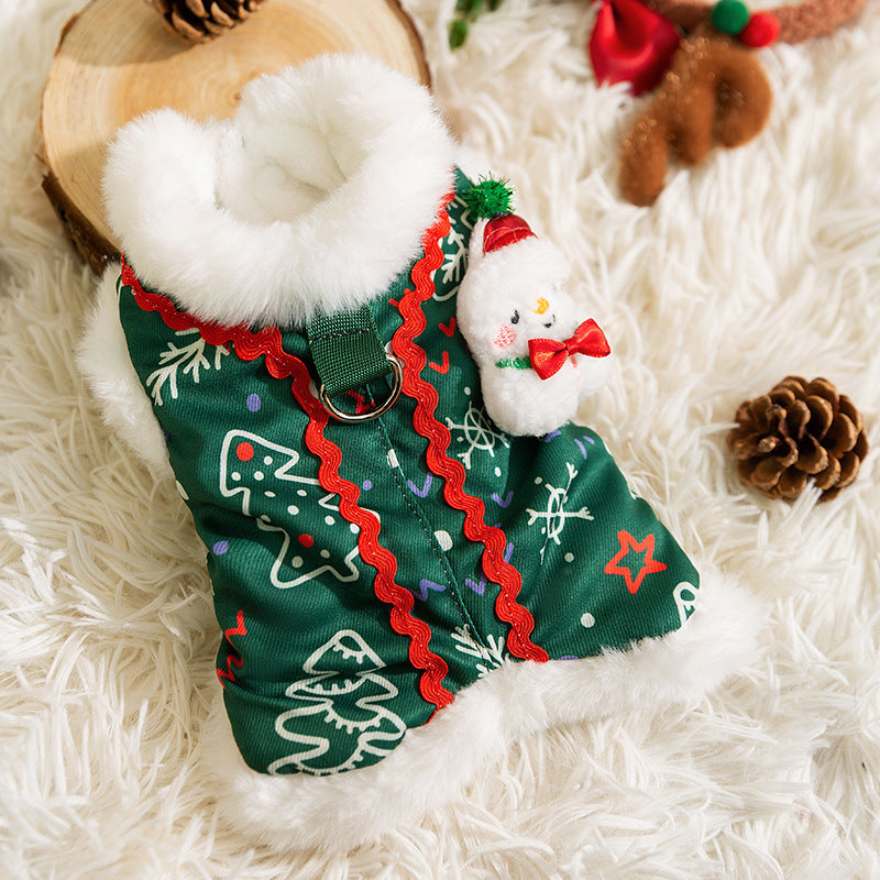 Green pet fleece